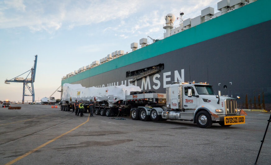 Geis Gruppe liefert Zug von der Schweiz in die USA 