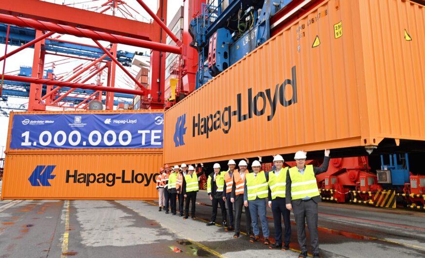 Schon jetzt 1 Mio. TEU am JadeWeserPort