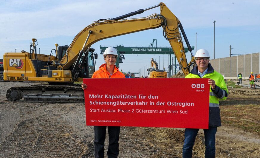 ÖBB-Güterzentrum Wien Süd startet nun mit dem Vollausbau