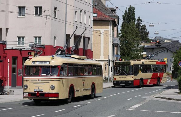 Jubiläum 85 Jahre Obus in der Stadt Salzburg