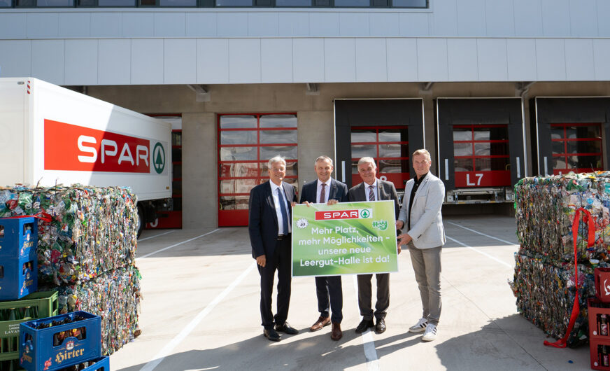 Spar Österreich: Neue Leerguthalle in Maria Saal