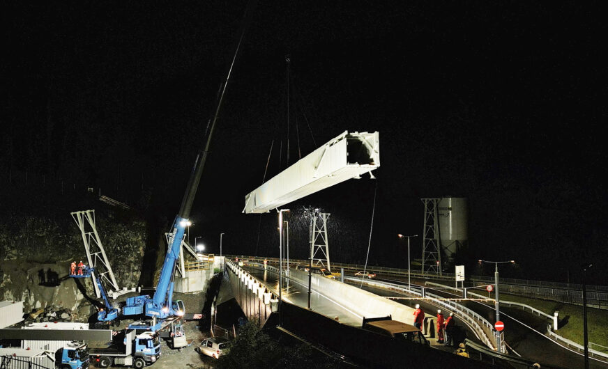 Feldkirch: Bahnlogistik für eine Million Tonnen Fels