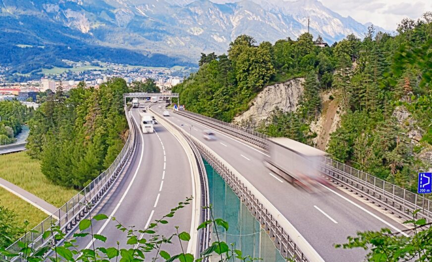 Viele Lkw sind in Österreich lediglich auf Durchreise