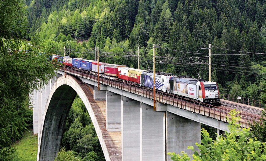 Laster überfahren Kombinierten Verkehr in Deutschland