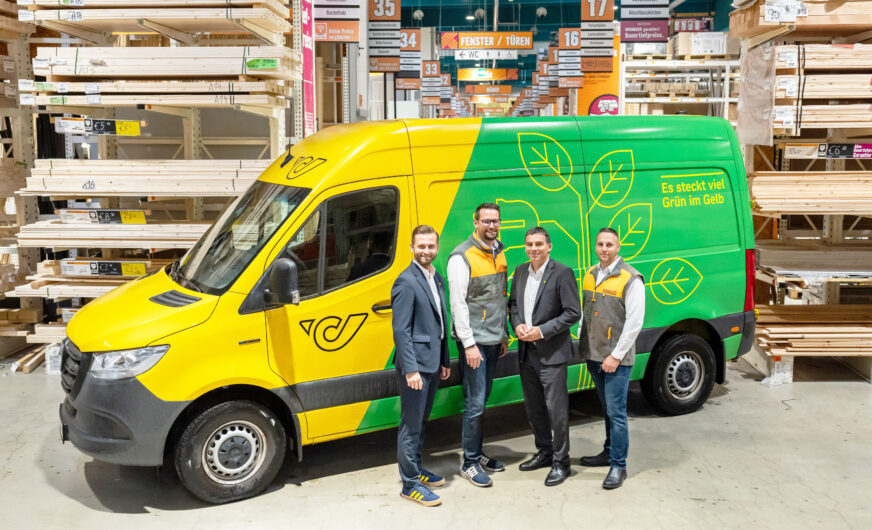 Post schupft ab sofort die Hornbach-Packerl