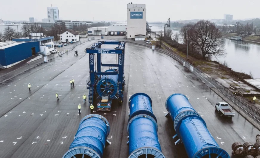 Rhenus macht Tempo in der Projektlogistik für erneuerbare Energien