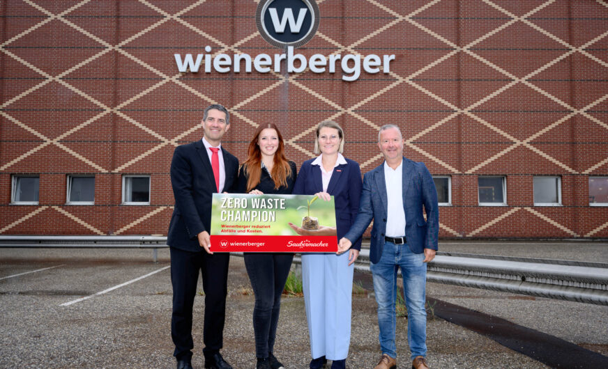 Wienerberger: Kreisläufe mit Stra­te­gie und Me­tho­dik