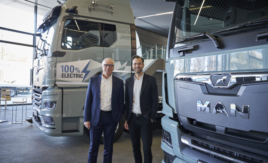 Zero Emission: MAN kooperiert mit VW Konzernlogistik