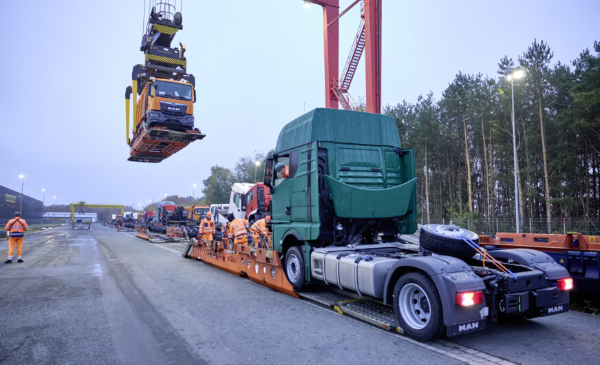 Vega setzt MAN-Lkw-Versand unter Strom