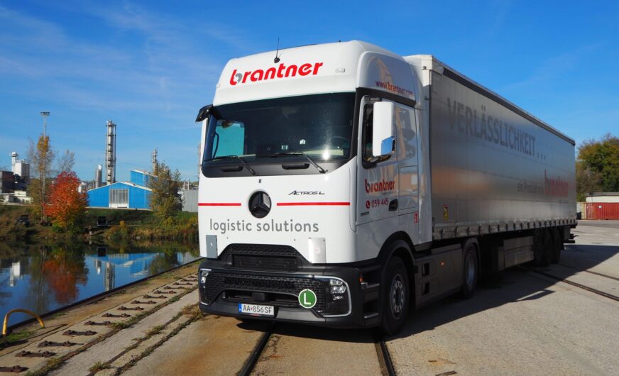 Neue Lkw-Generation bei Brantner Logistic Solutions