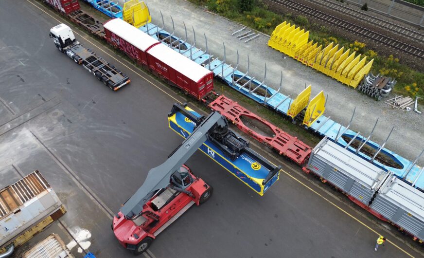 Wasserstoff für Grünen Stahl lernt Bahnfahren