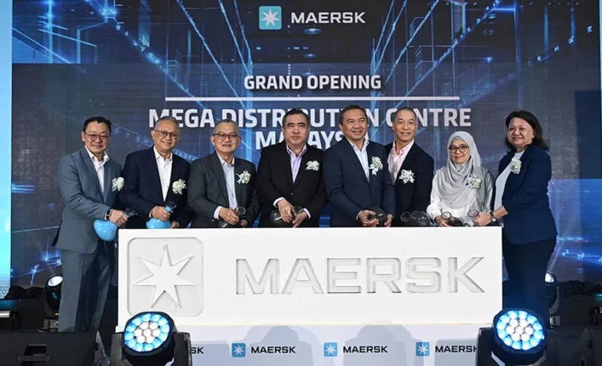 Logistiker Maersk eröffnet riesiges Verteilzentrum in Asien