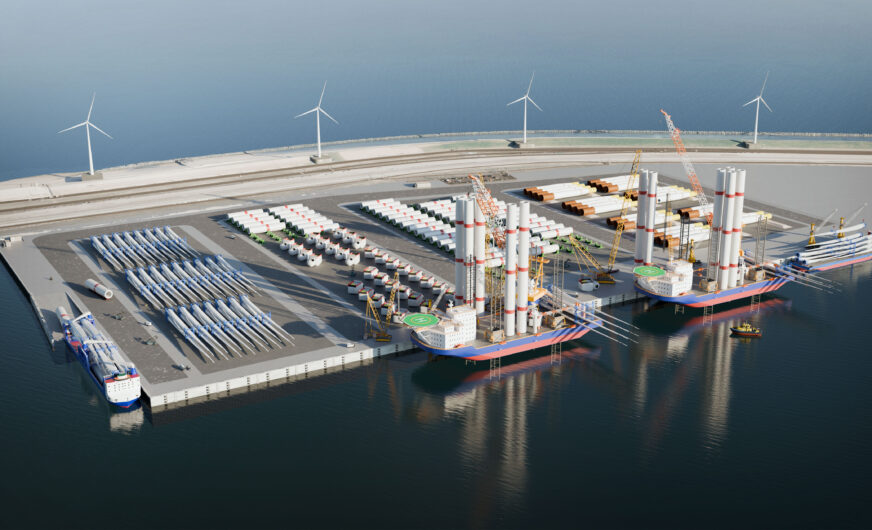 Rotterdam bekommt Terminal für Windkraftanlagen
