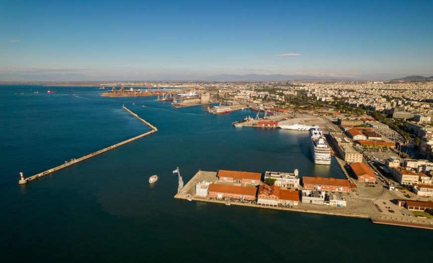 Hafen Thessaloniki macht sich für Großschiffe fit