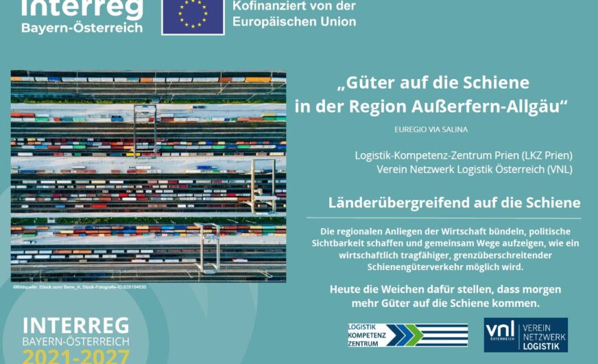 Güter auf die Schiene in der Region Außerfern-Allgäu