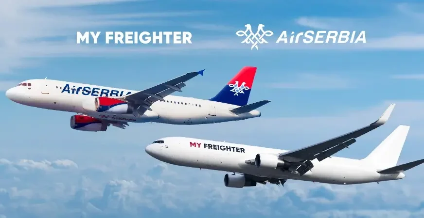 Air Serbia schließt Partnerschaft mit My Freighter