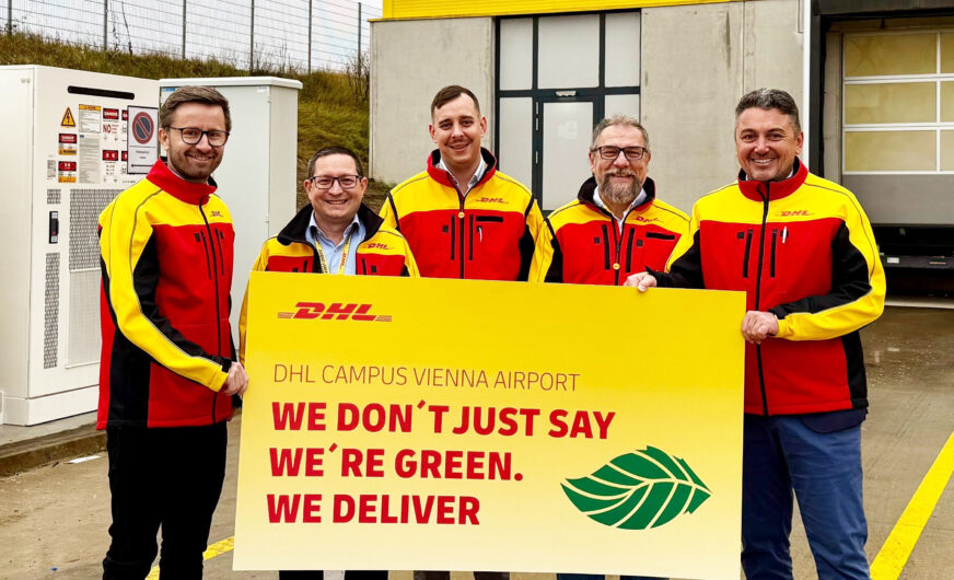 DHL Campus Vienna Airport wird mit Ökostrom krisensicher