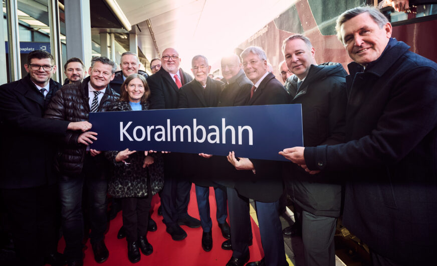 Freie Fahrt auf der Koralmbahn für den Schienengüterverkehr