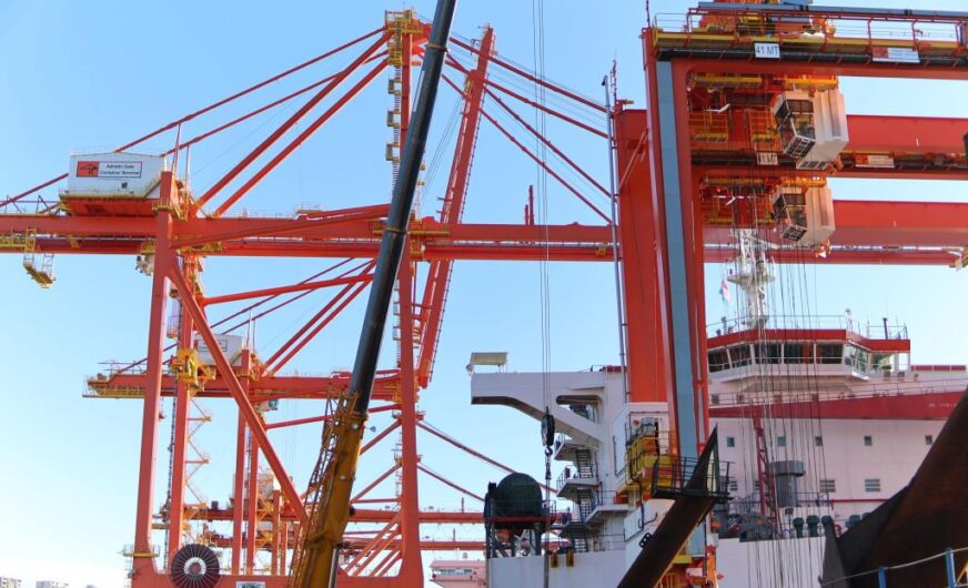 Zwei neue RTG-Krane für das Adriatic Gate Container Terminal