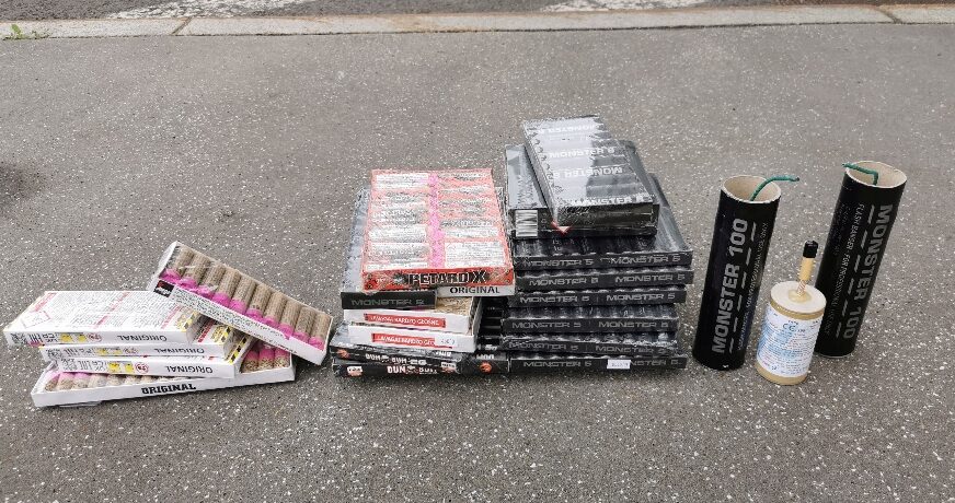 Zoll stoppt 4.714 illegale Feuerwerkskörper vor Silvester