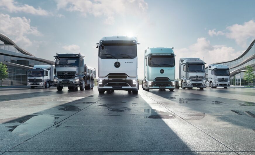 MB Trucks ist klare Nummer eins bei E-Lkw in Österreich