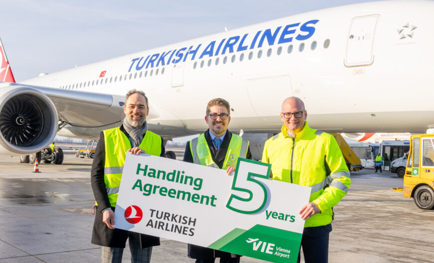 Flughafen Wien: Handling-Partner für Turkish Airlines