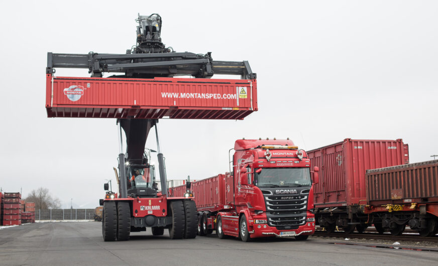 Montan Spedition fährt multimodal nach Westen