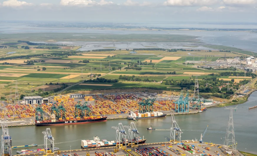 Port of Antwerp-Bruges warnt vor einer Delokalisierung