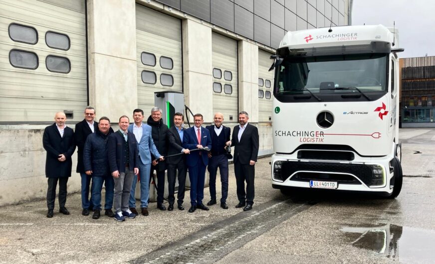 Leuchtturmprojekt von Schachinger Logistik in Hörsching