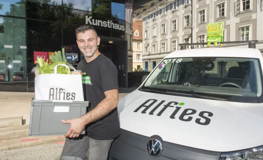 Online-Supermarkt Alfies erweitert das Liefergebiet