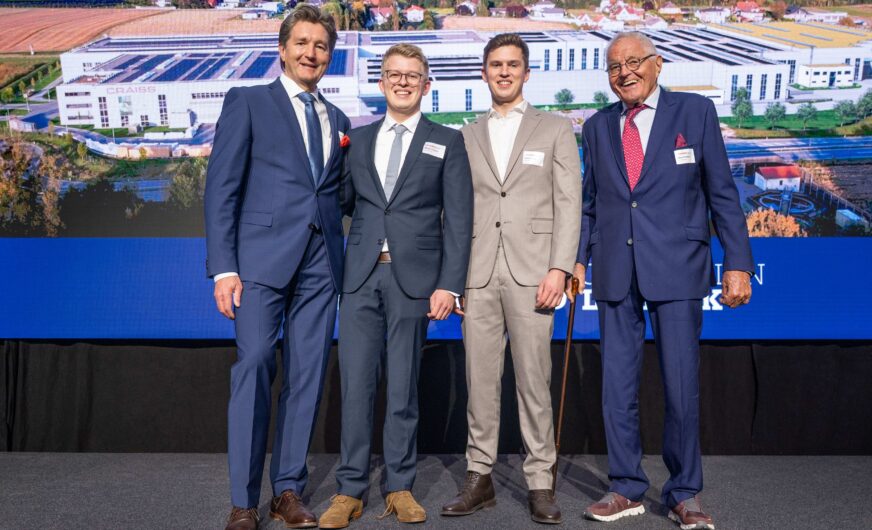 Craiss Gruppe jetzt mit drei neuen Hallen am Standort Weiz