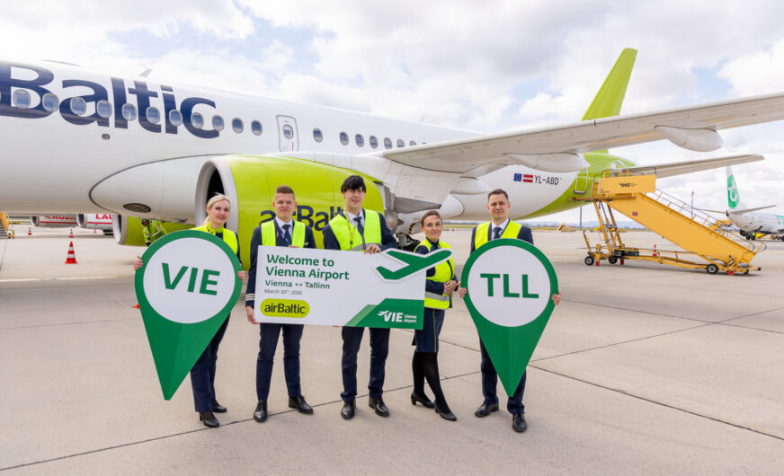 AirBaltic erweitert Streckennetz ab dem Flughafen Wien