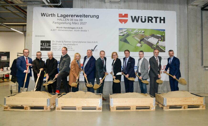 Würth investiert 20 Mio. EUR in Böheimkirchen