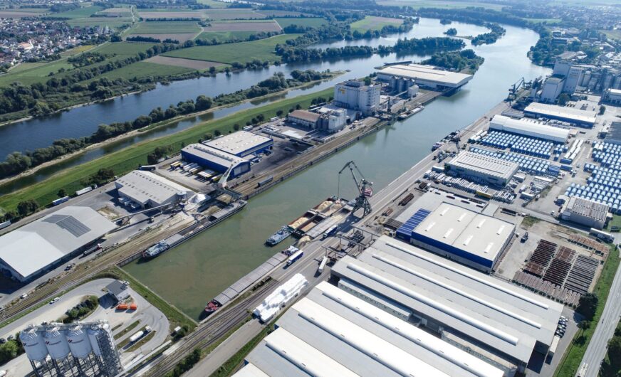 Bayernhafen Gruppe: Deutlich mehr Schiffsgüterumschlag