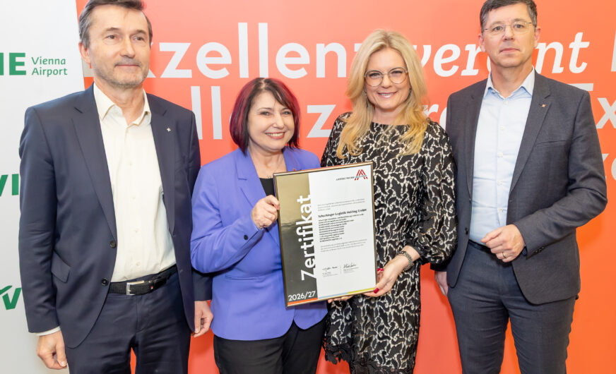 Schachinger Logistik ist nun ein „Leitbetrieb Austria“
