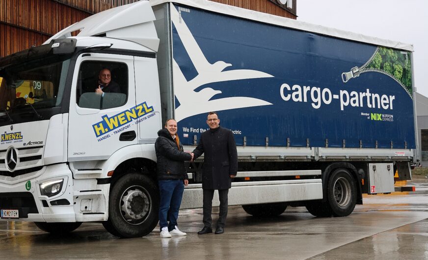 cargo-partner treibt die Elektromobilität voran