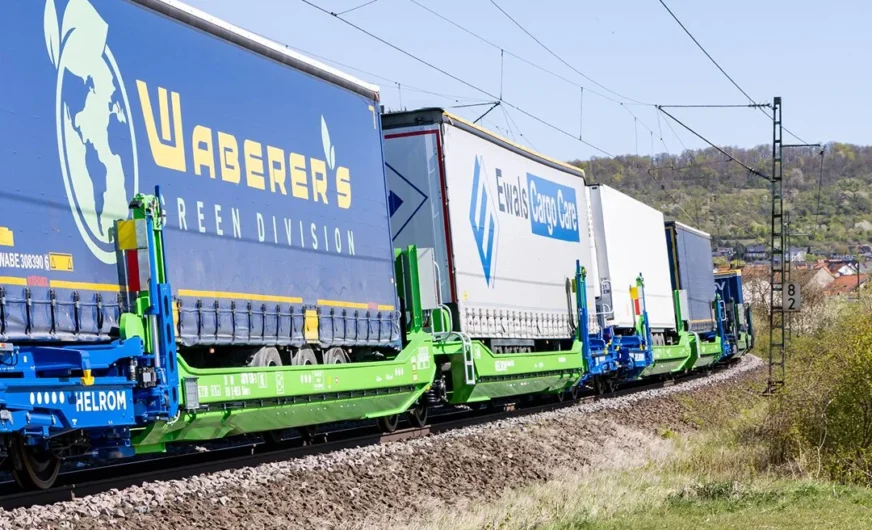 Helrom Trailer Rail jetzt mit konsolidiertem Streckennetz