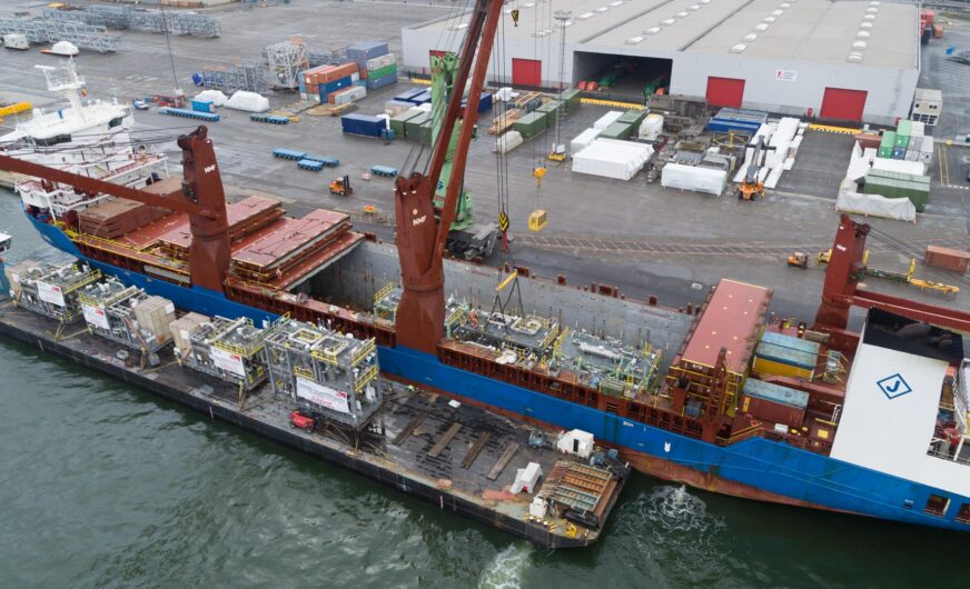 Deugro: Megalieferung für Ineos Terminalausbau