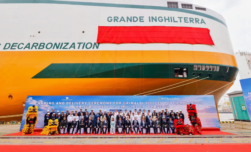 Grimaldi Group würdigt 70 Jahre England-Verkehr 