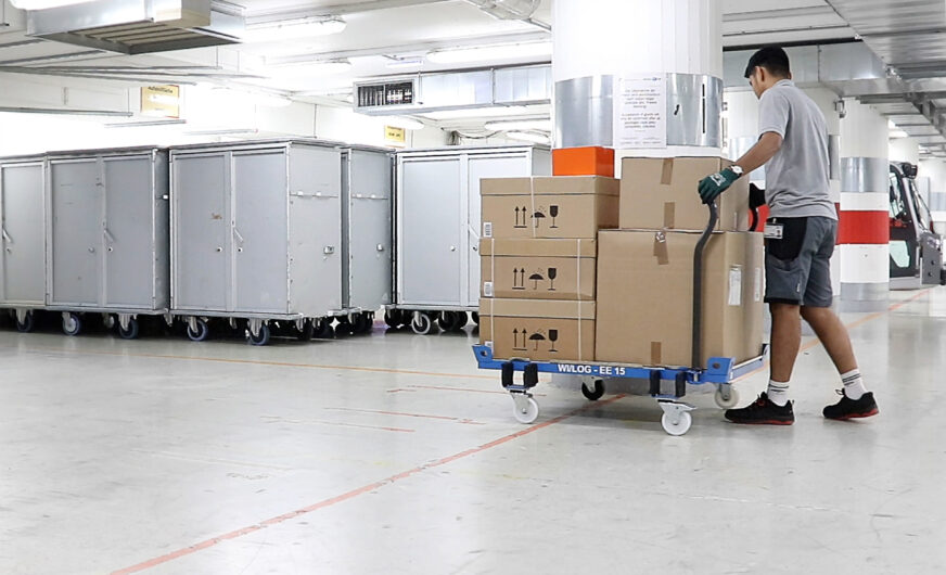 Still automatisiert die Logistik im LKH-Universitätsklinikum Graz