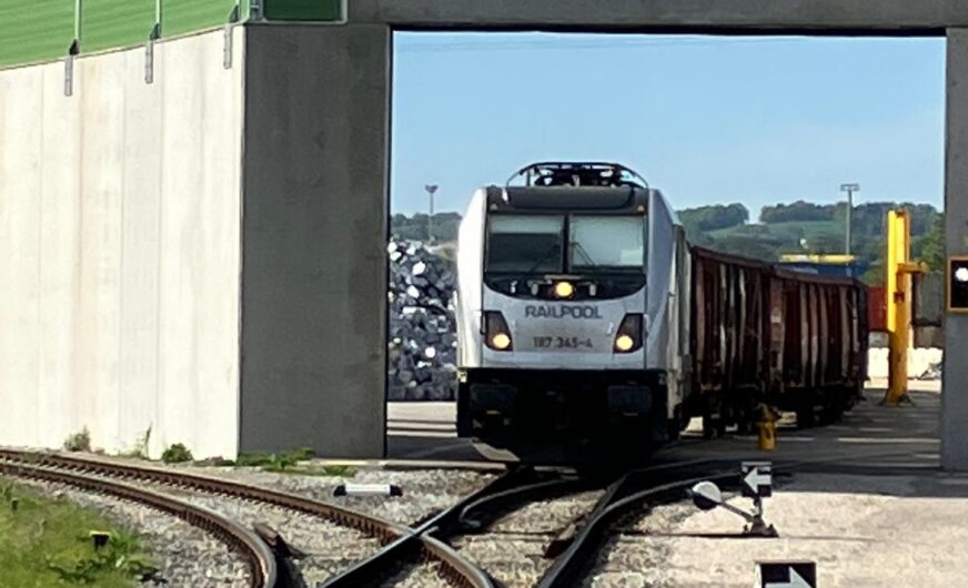 Schienengüterverkehr in Österreich ist leicht gestiegen