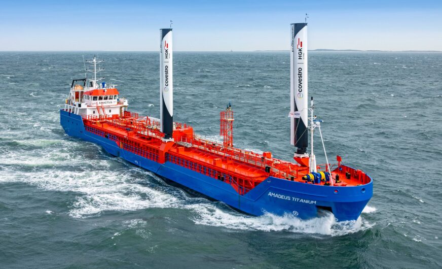 Windkraft verleiht Covestro und HGK Shipping mehr Schub