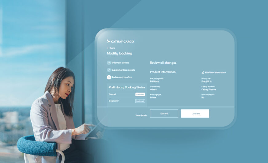 Cathay Cargo erweitert das digitale Leistungsspektrum