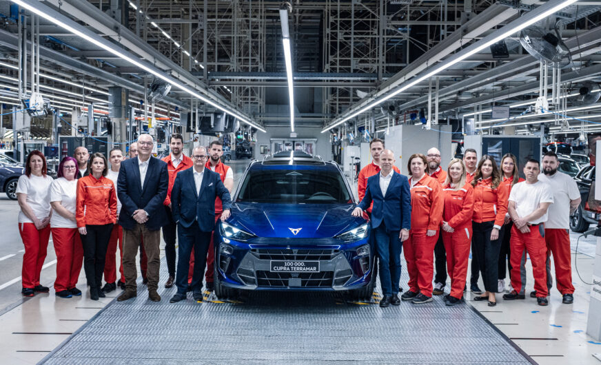 Meilstenstein für Audi Hungaria: 100.000. Cupra Terramar