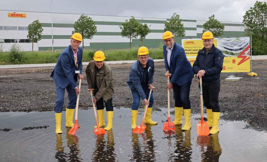 DHL Supply Chain: Spatenstich für Batterielogistikzentrum 