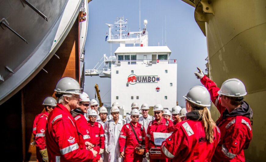Jumbo bestellt eine neue Klasse von Schwerlastschiffen