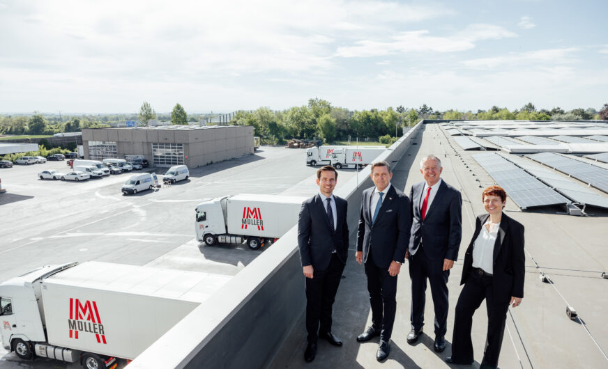 Erste Fernverkehre mit E-Trucks bei Müller Transporte