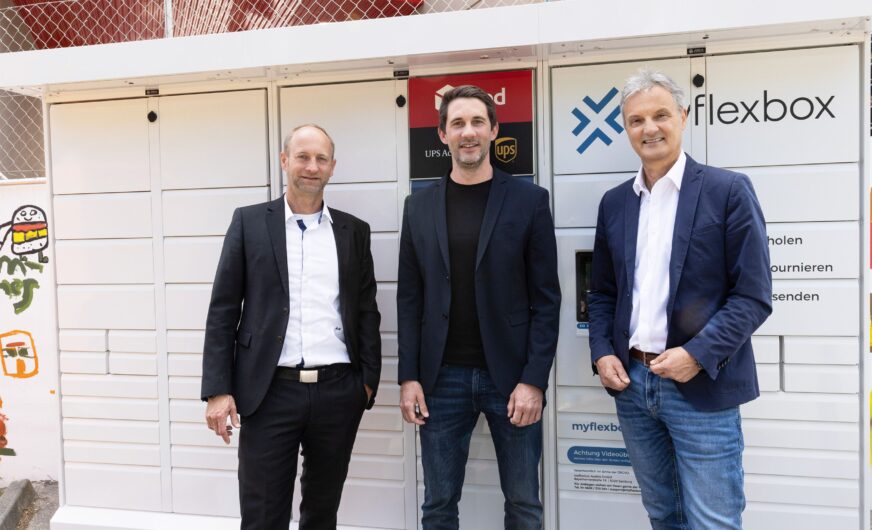 Erste myflexbox-Abholstation bei Burger King Österreich