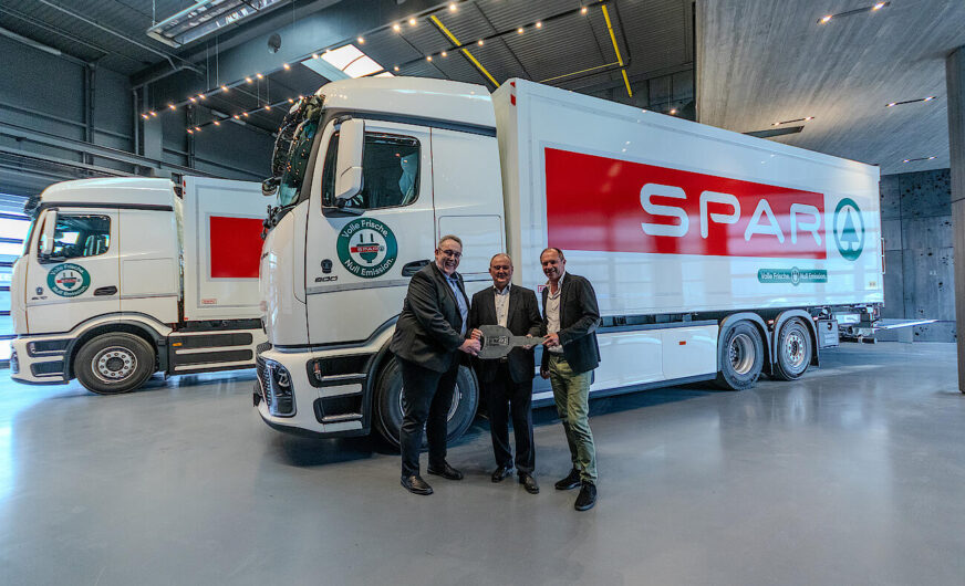 Empl Fahrzeugwerk liefert vollelektrische Lkw an Spar