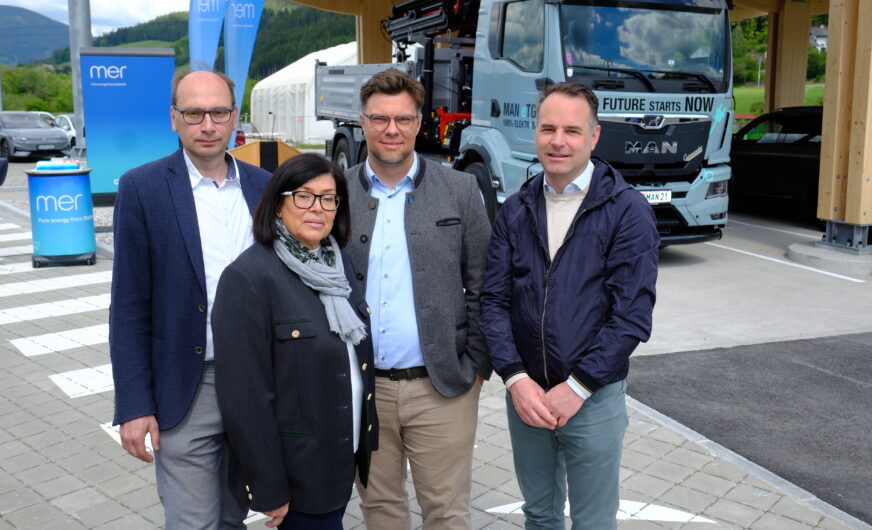 Auch für den Schwerverkehr: 100. Mer-Standort in Österreich